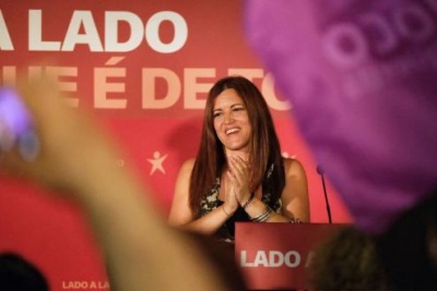 Bloco de Esquerda afirma-se como a terceira força política mais votada, duplica o número de mandatos e passa de 4,56% para 9,82% - Foto Paula Nunes